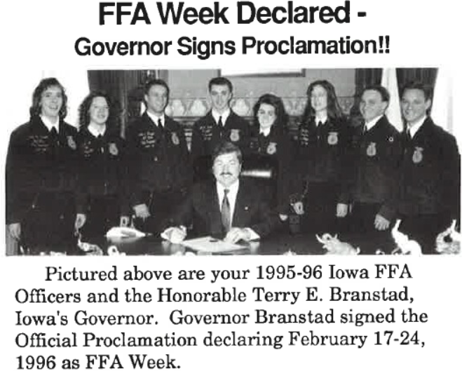 Iowa FFA History